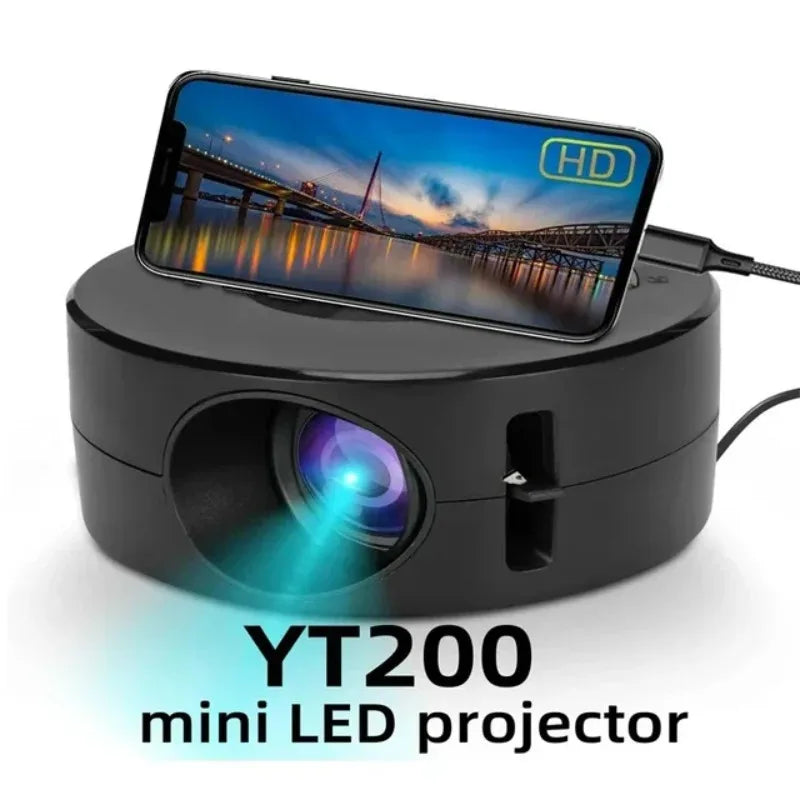 Smart Projector Auto Focus Android LED HD Projetor Supports Decoding 1080P Videos