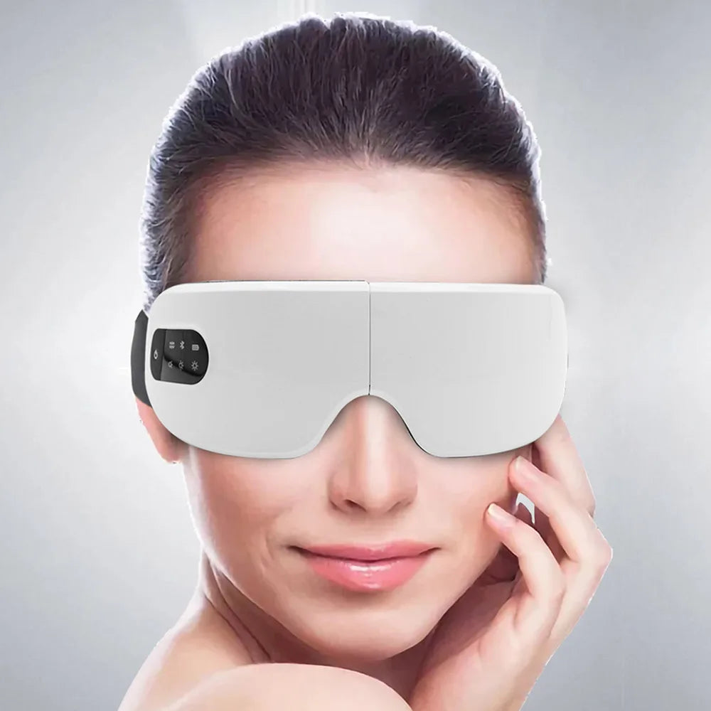 Smart Heated Eye Massager with Music